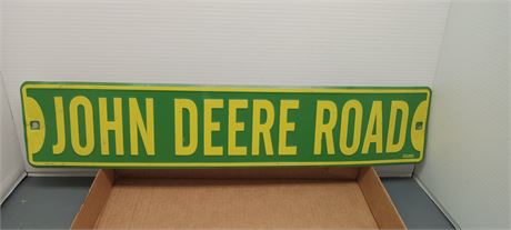 John Deere Road Metal Sign
