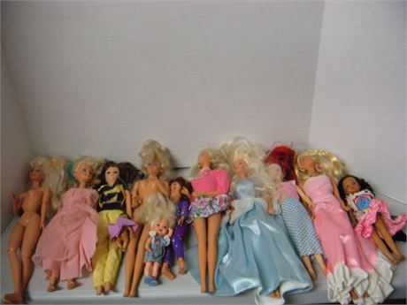 Lot Of Barbies & Misc. Dolls