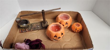 Candles and decor