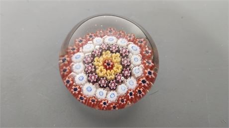 Vintage Glass Paperweight