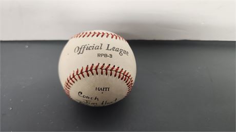 Signed Baseball