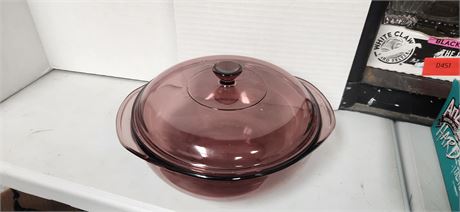 Pyrex Glass Casserole Dish With Lid