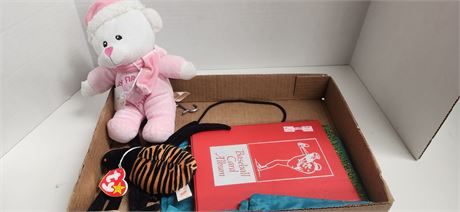 Beanie Baby & card albulm