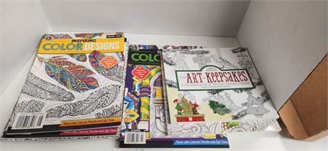 Adult coloring books