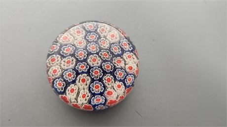 Vintage Glass Paperweight