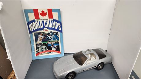 Plastic Corvette Car & World Champs Book