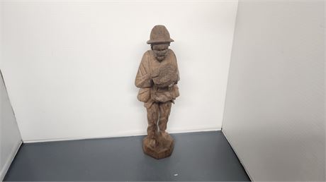 Wood Carved Statue