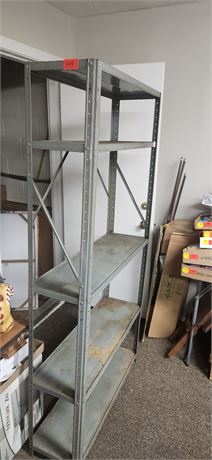 6' metal shelf