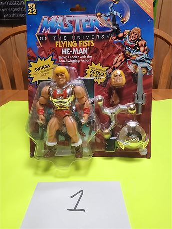 MOTU 2022 He-Man Flying Fist