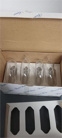 Princess House Crystal Glass Floating Flower Rings & Vases