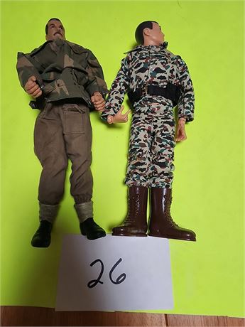 2 Gi Joe figures 12"