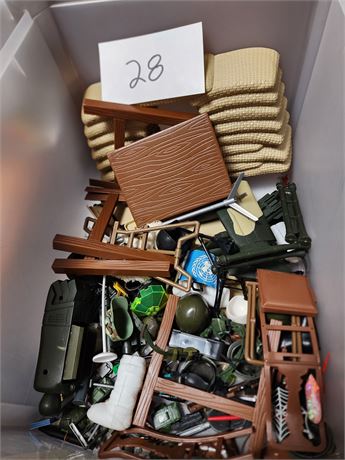 Huge Lot of GI Joe Accessories 1960's - 2000's