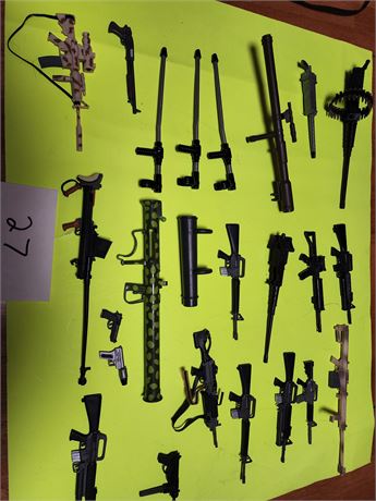 GI Joe weapon lot - Possibly 1960-2000's