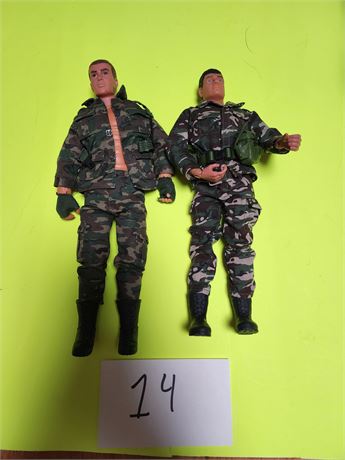 2 Gi Joe?? figures 12"