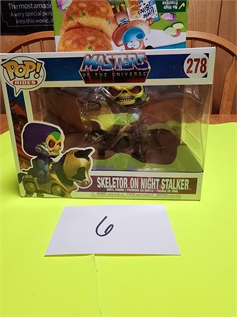 MOTU Funko Pop Skeletor on Night Stalker