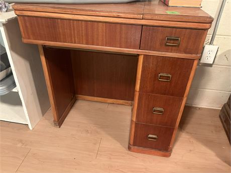 Vintage Sewing Machine Cabinet