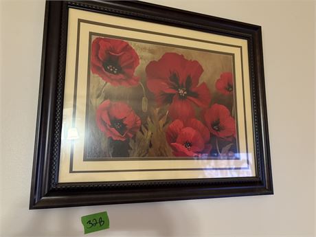 Wall Art, Poppies