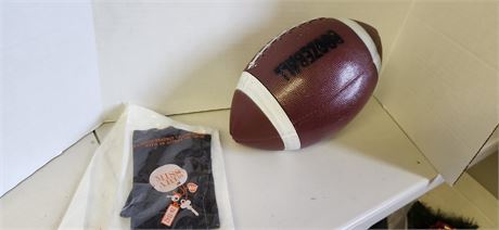 Miss Aris Leather Gloves & Football