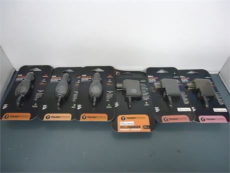 Tough Tested Wall Chargers & Car Chargers