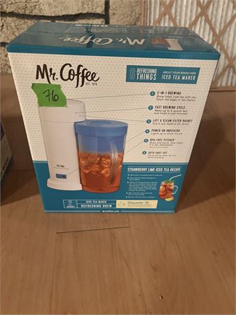Mr Coffee Iced Tea Maker (New In Box)