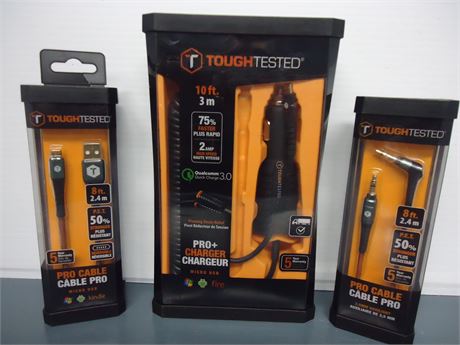 Touch Tested Pro Cable & Pro Charger