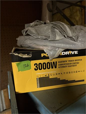 3000W Bluetooth Power Inverter and Complete Wiring Kit