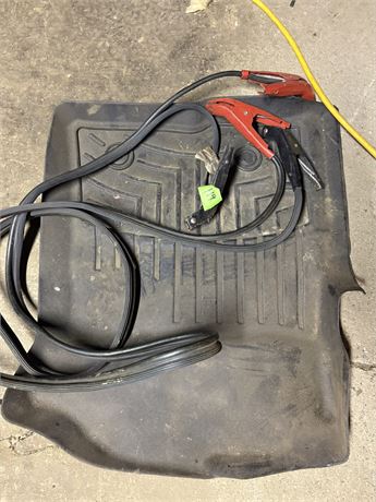 Jumper Cables and Car Mat