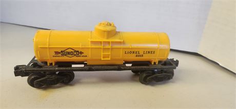 Vintage Lionel Lines Sunoco Metal Train Car