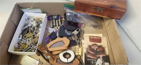 Vintage Keys & Locks & Misc.