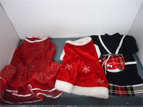Christmas Dog Outfits Size Medium