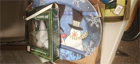 Lot Of Misc. Christmas Decorations