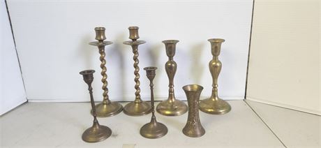 Lot Of Decorative Candle Holders