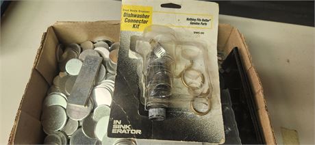Lot Of Misc. Hardware & Dishwasher Connector Kit