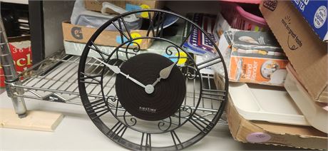 First Time Wall Clock