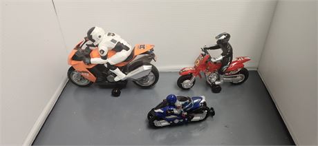 Lot Of Motorcycle Toys