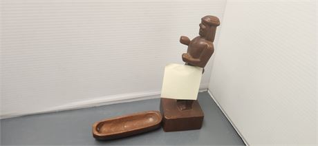 Adult Themed Wood Carved Statues Made In The Philippines