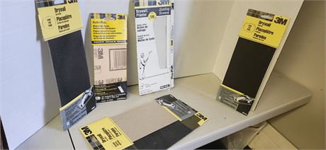 Various Sandpaper & Misc. Tools
