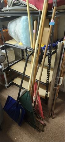Snow Shovel & Rakes & Broom