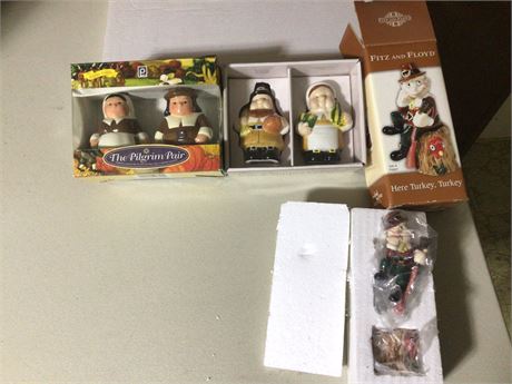 Thanksgiving theme Salt & Pepper Shakers