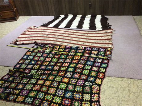 3 - Afghan Blankets
