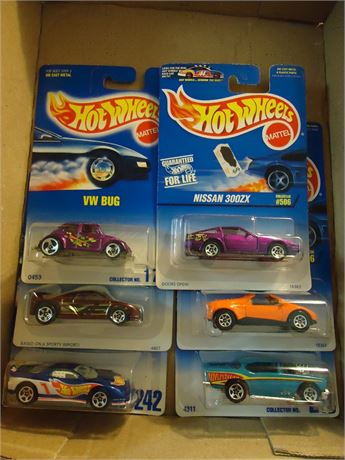 6 Vintage Hot Wheels