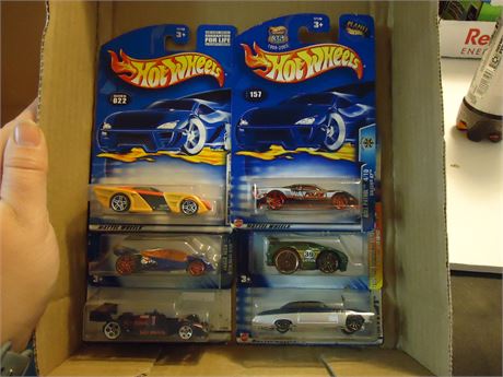 6 Vintage Hot Wheels