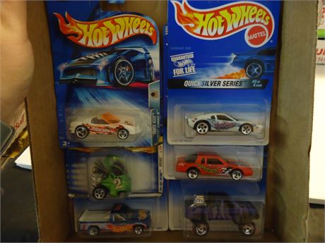 6 Vintage Hot Wheels