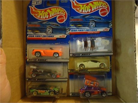 6 Vintage Hot Wheels
