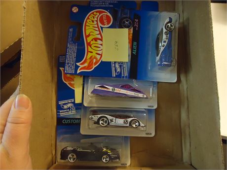 4 Vintage Hot Wheels