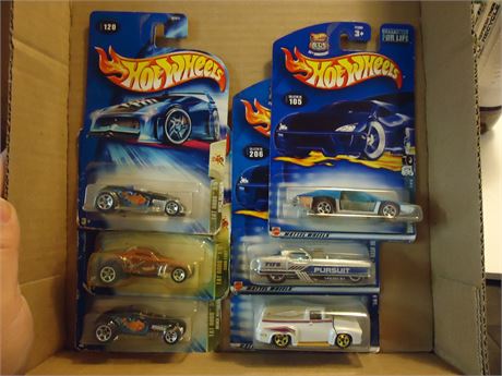 6 Vintage Hot Wheels