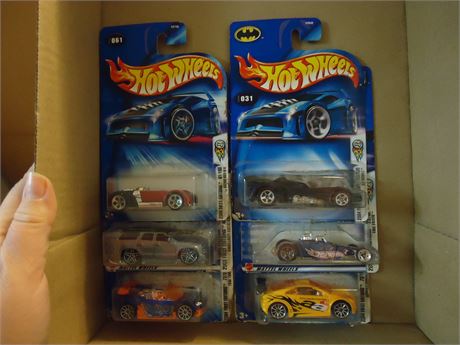 6 Vintage Hot Wheels