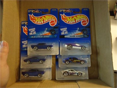6 Vintage Hot Wheels