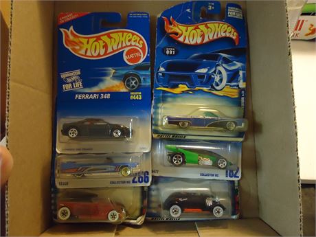 6 Vintage Hot Wheels