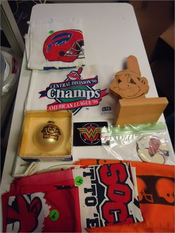 Variety Collectible Sports Items